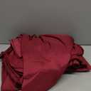 4 Pack Rectangle Tablecloth 60x102 Inch Burgundy Washable Polyester Table Cover for Wedding Dining Table Buffet Parties Banquet DecorationBurgundy