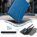 CoBak Premium Case for Kindle Paperwhite & Kindle Colorsoft 7" & Hanvon with Hand Strap  Automatic Wake/Sleep, Stylish & Durable, Comfortable Reading & Protection, Compatible with iPhone Stand (Vintage Blue)