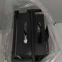 REALINN Under Sink Organizer, Pull Out Cabinet Organizer Slide Out Sink Shelf Cabinet Storage Shelves, Storages for Kitchen Bathroom, Black, 2 Pack