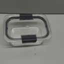 Rubbermaid Brilliance BPAFree Food Storage Containers, Medium Deep, 4.7 Cup, 2Pack, Airtight & LeakProof, Microwave & Dishwasher Safe