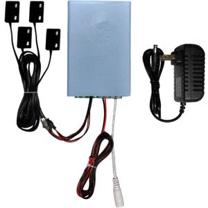 Escape Room Prop Magnetic Puzzle Mechanism Exit Game Kit with Sequential & Simultaneous Modes Interactive Accessory (4 triggers with audio)