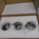 Creative Scents Black Marble Look Home Decor Bowl and Orb Set - Coffee Table Decor for Living Room - Centerpiece Table Decorations for Dining Table, Kitchen Counter, Foyer - Elegant House Decoration