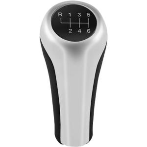 Gear Stick Shift Knob-6 Speed, Car Manual Gear Knob, 6-Speed Manual Gear Shift Knob Adapter Head for E36 E46 E39 E34 Z3 E90 E91 E92 X1 X3 X5