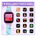 Kids Smart Watch with Games Camera Video Music Player Habit Tracking Pedometer Alarm Flashlight 12/24 hr Educational Toys, Gifts for Kids Ages 8-12 Years