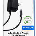 ZGEAR Adaptive Fast Charge Wall Charger For Micro USB Pack Of 2