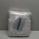 INVENHO Small Dog Bed Orthopedic Warming Soft Calming Sleeping Durable with Anti-Slip Bottom (S PLUS (25"x21"x8"), Black)