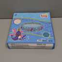 3 Rings Kiddie Pool for Toddler, 48X12Kids Swimming Pool, Inflatable Baby Ball Pit Pool, Small Infant Pool (Blue)