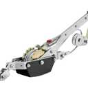 VEVOR Come Along Winch, 2 Ton (4,409 lbs) Pulling Capacity, 12 ft Steel Cable, 2 Hooks, Heavy Duty Ratchet Power Puller Tool with Dual Gears, Automotive Hoist Cable Puller Ideal for Vehicle Rescue