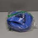 1.5" x 50 ft Backwash Hose for Swimming Pools, Heavy Duty PVC Lay Flat Water Discharge Hose,Durable Pool Drain Hose with Aluminum Pin Lug Fittings for Pump And Filters