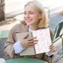 2 x 2 Pcs Pink Bow Spiral Notebook, Coquette Preppy Spiral Notebook for Women Friends Girls, 160 Pages Trendy Hardcover Journaling Notebooks for Business Writing Travel Home Office Aesthetic Notebooks