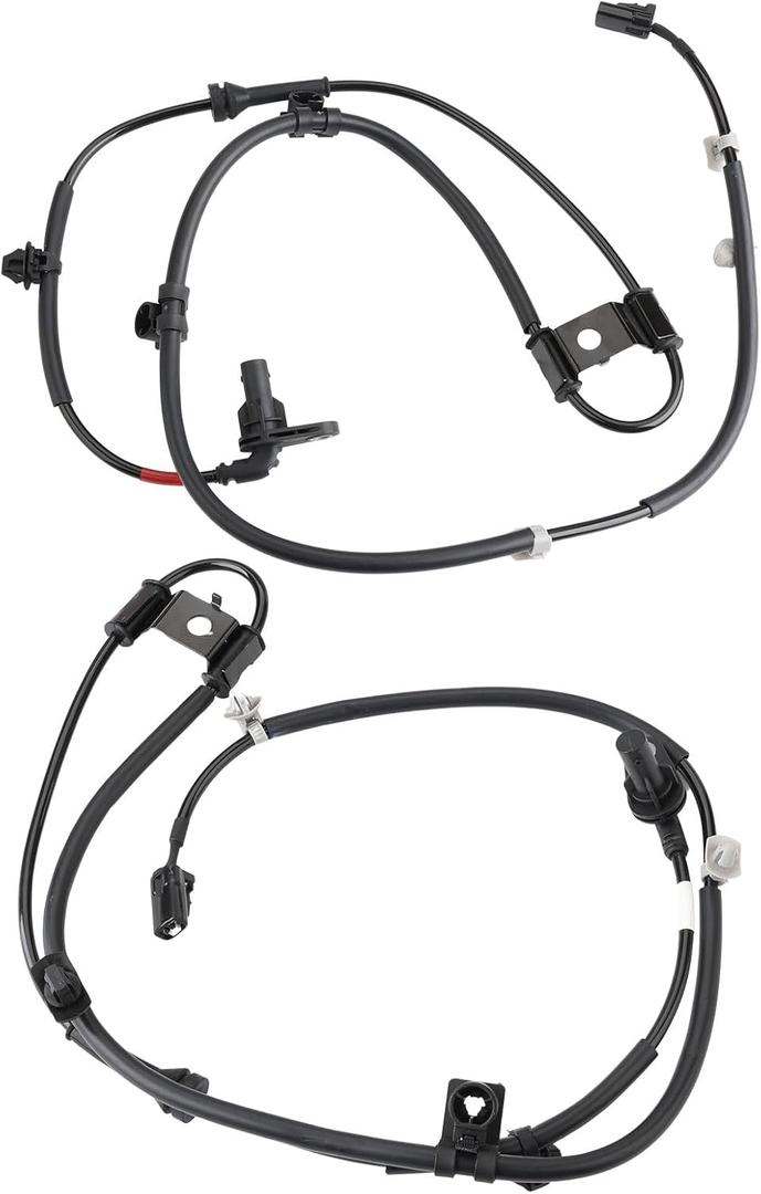 WMPHE 2 Pcs ABS Wheel Speed Sensors Compatible with Hyundai Santa Fe 2013 2014 2015 2016 2017 2018, Compatible with Kia Sorento 2013 2014, Front abs Sensors, Replacement for 956702W000, 956712W000