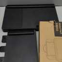 Klearlook Keyboard Tray Under Desk with 360 Rotation, Ergonomic Computer Keyboard & Mouse Tray 25"W11.02"D Sit Stand Desk Keyboard Holder w/Wrist Rest & Storage Drawer (Height is not Adjustable)