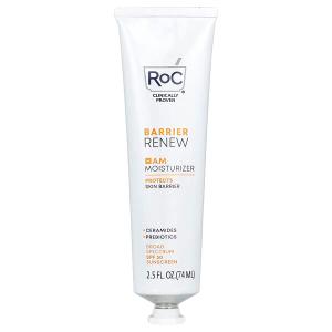 RoC Barrier Renew Day Cream with SPF 30, Moisturizer with Ceramides & Prebiotics to Protect Skin Barrier