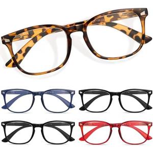 CCVOO Reading Glasses for Women/Men, Eyeglasses, Blue Light Readers for Women/Men, Computer Eye Glasses, Cheaters
