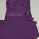 Miusol Women's Elegant Cap Sleeve Sequin Lace Cocktail Dress XL