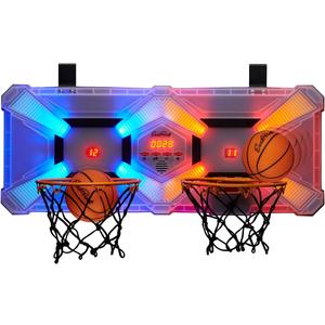 EastPoint Mini Basketball Hoop - Multi Color, Pack of 1 - Effortless Over-the-Door Basketball Hoop Setup - Compact Design for Field Day Games - Head-to-Head Kids Birthday Party Games