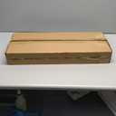 24in Floating Shelves for Wall, 24"W x 9.25"D x 1.25"H, 2 Pack Long Wall Mounted Engineered Wood Shelves with Invisible Brackets for Living Room, Bedroom, Bathroom, Kitchen Decor and Storage, Black