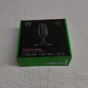 Razer Seiren Mini USB Condenser Microphone: for Streaming and Gaming on PC - Professional Recording Quality - Precise Supercardioid Pickup Pattern - Tilting Stand - Shock Resistant - Classic Black