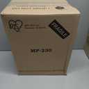 IRIS USA Airtight Dog Food Storage Container, Up to 10 lbs Each, 2 Pack, for Dog Cat Bird and Other Pet Food Storage Bin, Keep Fresh, Translucent Body, BPA Free, Clear/Black