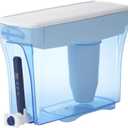 ZeroWater 23-Cup Dispenser Ready-Pour 5-Stage Water Filter with 0 TDS Water Filter IAPMO Certified to Reduce Lead, Chromium, and PFOA/PFOS