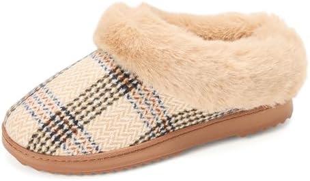 Dearfoams Women's Memory Foam Cozy Soft House Slippers Gifts for Women Hannah Knit Clog House Shoes size 7