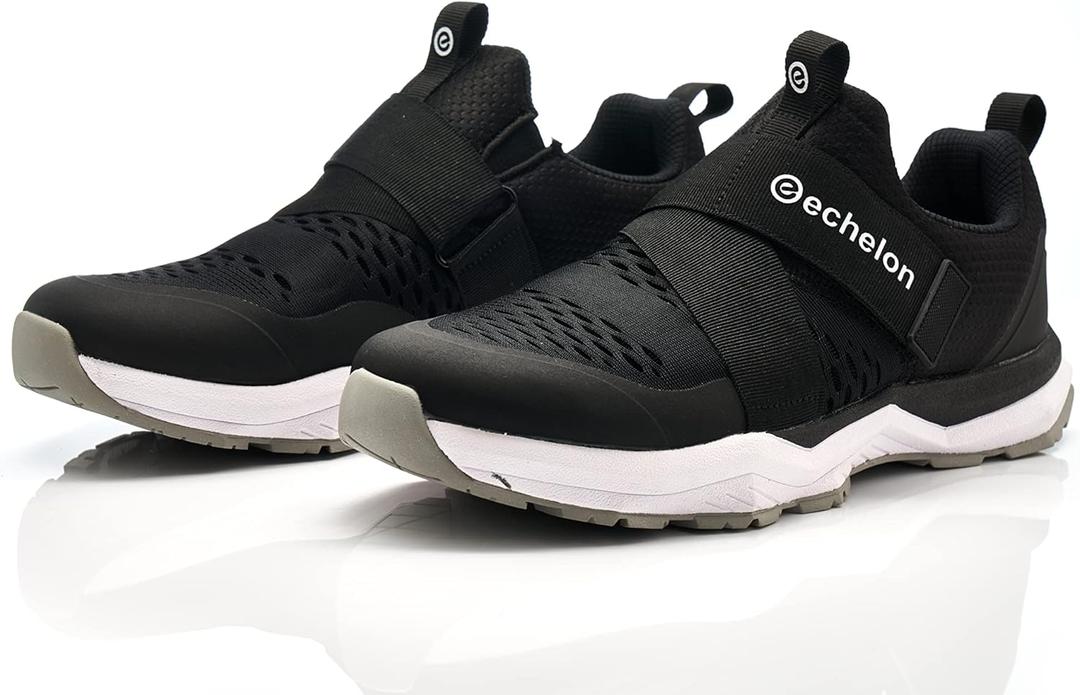 Echelon Indoor Cycling Shoe, Unisex (9.5M / 11.5W, Black)