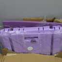 Pilates Reformer Board Set - 2026 Foldable 8-in-1 Pilates Machine for Full Body Workouts, Ab Core Trainer with Resistance Bands, Portable Home Pilates Equipment for Women & Men (Purple)