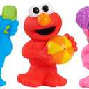 Sesame Street Floating Fun Friends 2-Piece Set Water Squirters Bath and Pool Toys, Kids Toys for Ages 2 Up by Just Play