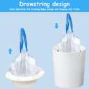 Disposable Potty Liners Travel Leak-Proof Bags for Kids Children and Toddlers, Drawstring Training Toilet Seat Liner Bags Absorb Odors & Water Strongly(60 Count)