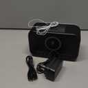 Digital Alarm Clock White Noise, Loud Digital Alarm Clocks Bedrooms, Alarm Clock Speaker Wireless Charger AUX USB Bluetooth Speaker 12/24H Dual Alarm Snooze Adjustable Brightness, Black