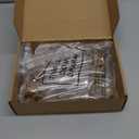 Baderke 12 Pack Plastic Hanging Propagation Tubes Propagation Station Vases Wall Hanging Plant Vase for Planters Hydroponic Office Garden Flowers Decor Lover Gift (Natural Color) (Transparent)