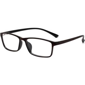 Fullwosing Myopia Glasses Stylish TR90 Frame Eyeglasses Nearsighted Shortsighted Glasses for Men Women -6.00