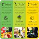 Graza Sizzle Extra Virgin Olive Oil, Cooking Oil - High Polyphenol Peak Harvest EVOO Cooking Oil in a Squeeze Bottle - Single Origin Olive Oils from Spain - 25.3 Fl Oz (750ml)