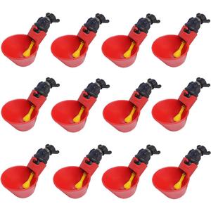 DoubleWood 12Pack Fully Automatic Poultry Drinking Machine Chicken Drinking Watering Cups (12) DoubleWood 12Pack Fully Automatic Poultry Drinking Machine Chicken Drinking Watering Cups (12)