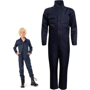Kids Killer Costume Jumpsuit Scary Halloween Costumes for Kids (Blue, XL)