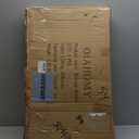 OIAHOMY Large Storage Basket with Lid, 42.3 Gallon (160L) Blanket Basket with Removable Liner Bag, Wicker Hamper with Handle, Foldable, Hamper for Bedroom, Brown