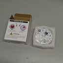 Visual Kitchen Timer for Cooking and Kids with Loud Alarm, Classroom Timers for Desk, No Batteries Required, Mechanical Desk Timer, Magnetic Egg Timer for Study, Chef Clock, Stainless Steel, Countdown