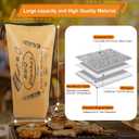 BBQ Blanket for Resting Meat, Insulated Meat Resting Wrap to Lock in Juices & Keep Meat Tender, Wide-Mouth Fits Large Briskets & Turkeys, 21 Inch, Valentines Day & Holiday Grilling Gifts for Men