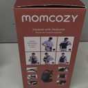 Momcozy Baby Carrier - Ergonomic, Cozy and Lightweight Carrier for 7-45lbs, Effortless to Put On, Ideal for Hands-Free Parenting, Enhanced Lumbar Support, Purehug for Infant to Toddler, Black