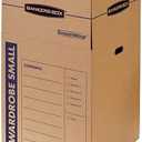Bankers Box Short Wardrobe Box 3 Pack, 20-in x 20-in x 34-in (7710902)