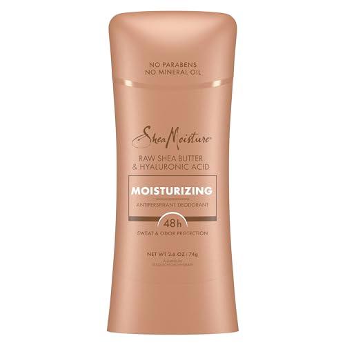 SheaMoisture Antiperspirant Deodorant Stick for 48HR Sweat & Odor Protection Nourish with No Parabens & No Mineral Oil 2.6 oz, 2 PCs