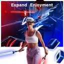 YOGES Gorilla Tag Long Arms Compatible with Meta Quest 3S/ Quest 3/ Oculus Quest 2/ Quest Pro/Rift S Controller, Beat Saber Handle Attachments VR Sticks Dual Extensions Grips for Playing VR Games