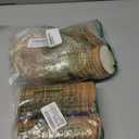 OurWarm 100pcs Wooden Ornaments for Crafts, 3.5inch DIY Christmas Ornaments to Paint, Unfinished Round Wood Slices Christmas Crafts for Hanging Xmas Tree Decorations Pack of 2