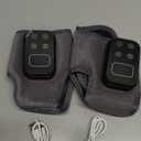 2PC Foot  Triple Method Massager, Triple Technology Foot Massager Ankle, Foot Advanced Triple Method Massager, Wireless Portable Foot Massagers for Home, Office, Travel(Grey)