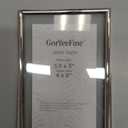 Silver Floating Frame 4x6" Set of 2 for photo 2x3'',3.5x5'', Metal Floating Frames 3.5x5'' Adjustable Tabletop/Shelf Photo Frame, Classy Gift Choice for Wedding, Thanksgiving, Christmas.