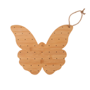 Bamboo Food Skewer Holder Pick Stand and Food Display Skewer Holder，Appetizer Fruit Skewer Stand Food Display butterfly charcuterie Board Catering party buffets Cutting Board or Serving Tray