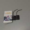 2 Pack TSA Approved Travel Luggage Locks, Cable Combination Lock 3-Digit, Keyless Suitcase Padlocks, Weatherproof Padlock for Locker, Golf Bag, Gun Case, Backpack, Anti Theft, Easy Read Dials-Black