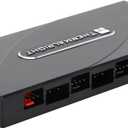 Thermalright ARGB Fan HUB Controller Support 8 Groups of Fans, 8-Port 4 Pin PC Fan Controller, 5V-3Pin ARGB Hub, Strong Paste+Magnetic Suction, SATA Power Cord(12V 4-pin RGB is not Supported)