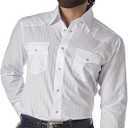 Wrangler Retro Long Sleeves Shirt, L White
