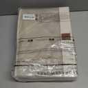 StorageWorks Closet Storage Bins, Extra Large Storage Baskets with Clear Window and Handles, Foldable Fabric Organizer for Clothes, Shelves, Beige, 3 Pack